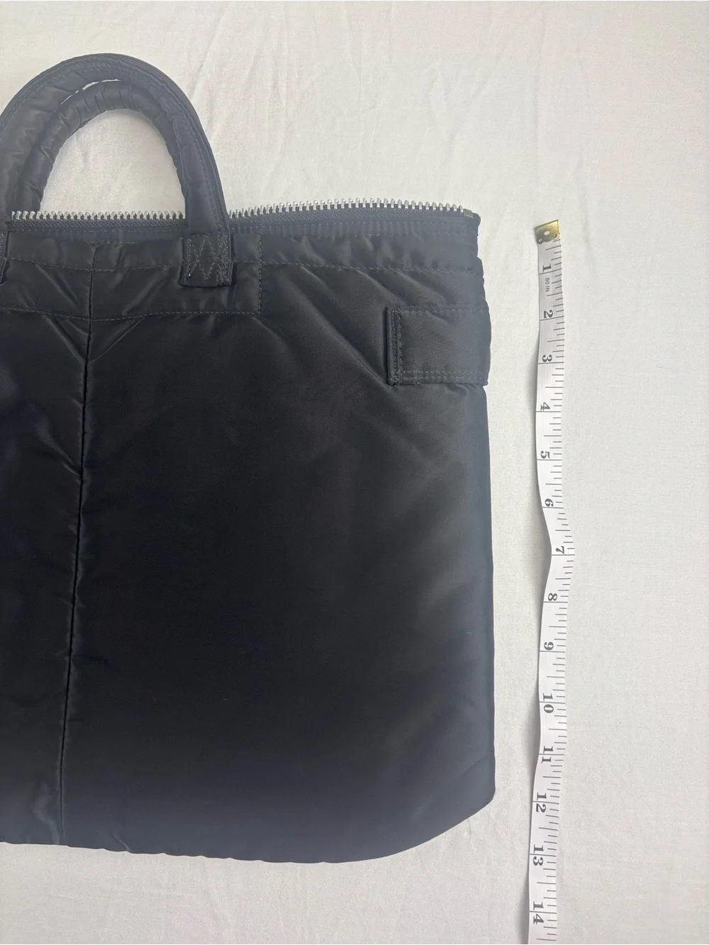 Yoshida & Co. Porter Black Tanker Short Tote Bag